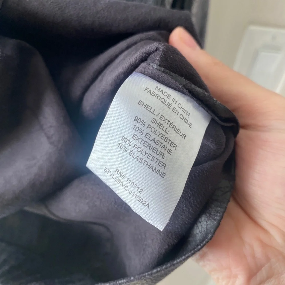 NWOT - Vigoss size small jacket black - Picture 6 of 7